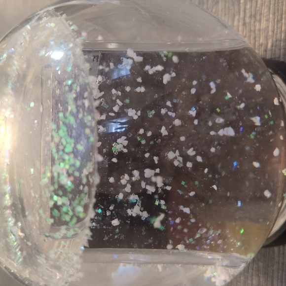 Sparkle Snow Globe With Slot For Custom Picture - Picture 3 of 6
